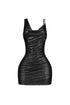Feel confident Shiny Sexy Mini Dress